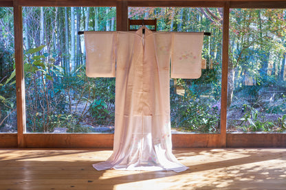 Summer Ro Silk Kimono – Cosmos Flowers