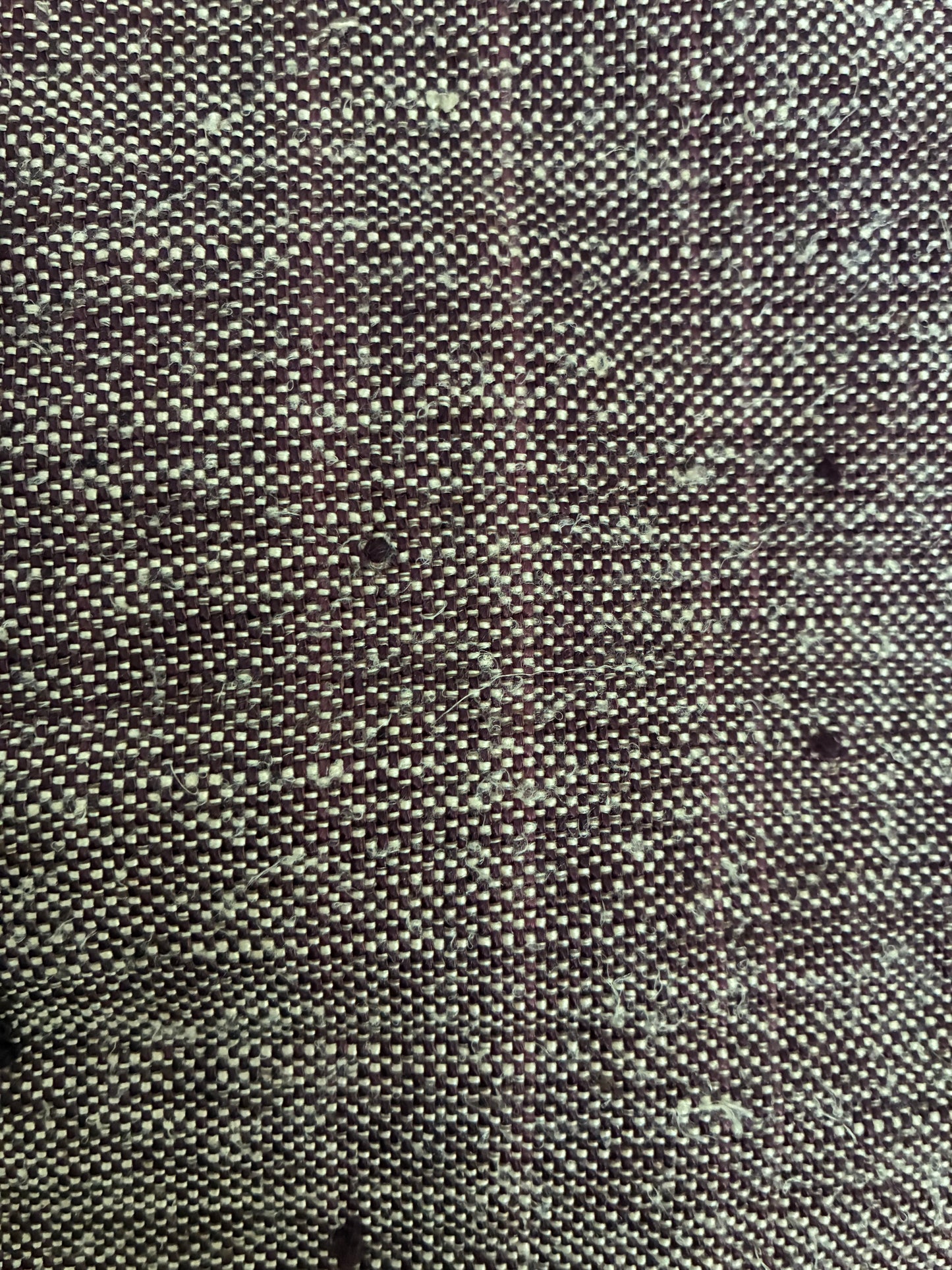 Geometric Pattern Silk Nagoya-Obi Woven with Tsumugi Threads  (c. 1965)