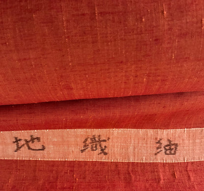 Hand-Spun Mawata Silk Tsumugi Textile Using Traditional Ojiya-Chijimi Techniques (Intangible Cultural Heritage)