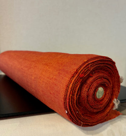Hand-Spun Mawata Silk Tsumugi Textile Using Traditional Ojiya-Chijimi Techniques (Intangible Cultural Heritage)